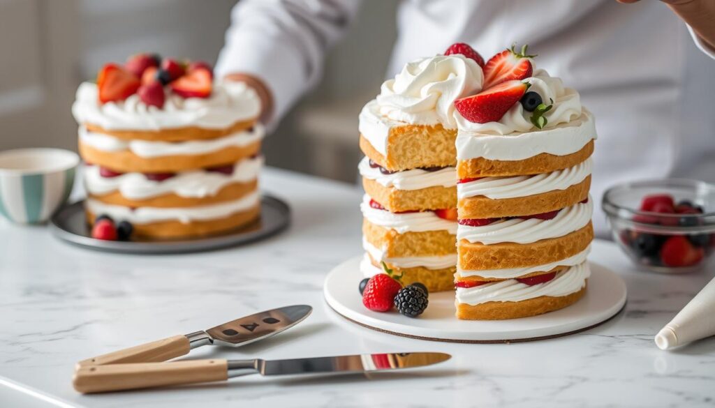 chantilly cake assembly chantilly cake assembly