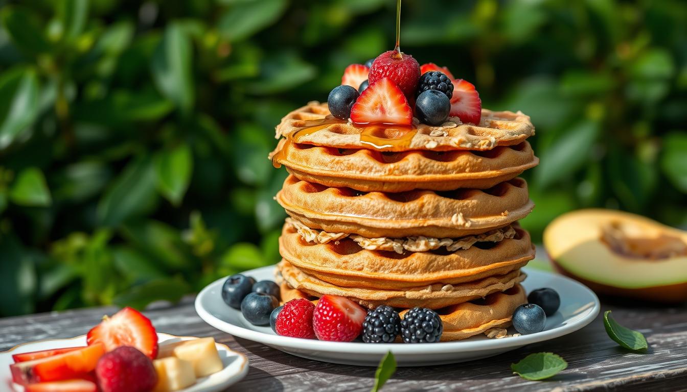 healthy waffle recipe