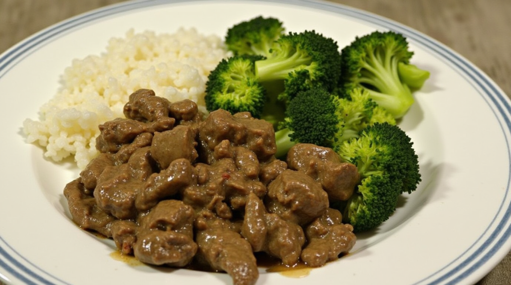 Slow Cooker Broccoli Beef