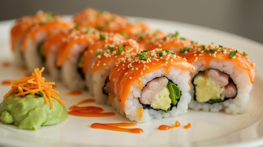 Homemade Sushi Rolls