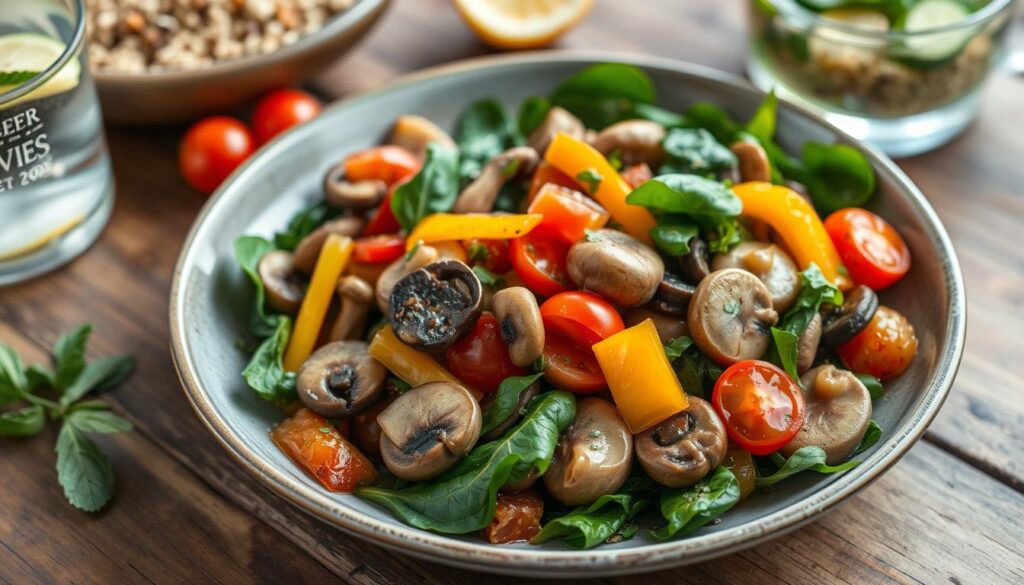 vegetarian mushroom meal vegetarian mushroom meal